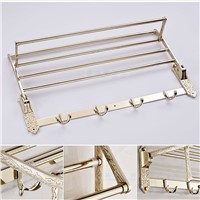 Xogolo Stainless Steel Towel Rack For Bathroom Movable Bath Towel Holder Wholesale And Retail Fashion Carving Holder
