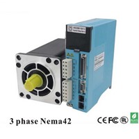 2pcs/lot 3 Phase NEMA42 20NM Closed Stepper Servomotor Driver Kit for CNC Cutting Engraving Machine