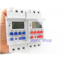 thc15a AHC15A Din rail timer relay time switches weekly programmble electronic TIME SWITCH 220V  bell ring device
