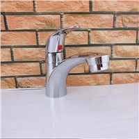 Beautiful Modern Bathroom Faucet For Sink White Cold Water Tap Single Handle Basin Faucet Bathroom Accessories