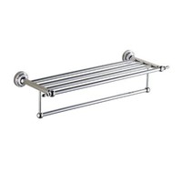 Xogolo Stainless Steel Towel Rack Accessories Double Layer Fashion Bath Towel Hanger Wholesale And Retail Towel Holder
