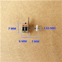 2PCS/lot 2 Phase 4 Wire Stepper Motor With Slider 7mm Micro Stepping Motor JSDJ2P4W7MS