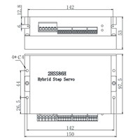 2 Phase 24~70VAC or 30-100VDC Closed Loop Stepper Servo Motor Driver for Nema24 Nema34