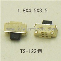 20PCS SMT 2X4MM 2PIN Tactile Tact Push Button Micro Switch Self-Reset Momentary  for phone side push button/MP3/MP4