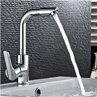 Newest 360 Degree Swivel Copper Bathroom Faucet Hot Cold Water Mixer Home Faucet Standard Superb in Workmanship Faucet