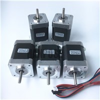 for 3D printer 1pcs nema17 stepper motor 60mm /2-phase hybrid stepper motor (1.7A, 0.73NM, 60mm, 4-wire) stepper motor 17HS6401
