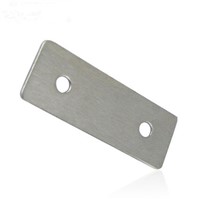 A plane straight strip stainless steel bracket fixed furniture links,30pcs/lot