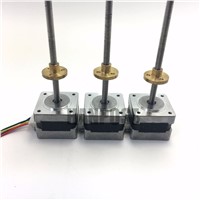 3pcs 3D printer 35BYGT25P040M T5*2 L105MM Screw Rod Linear Stepping Motor 0.4A 1N.cm Z-Motor with Trapezoidal Lead Srew