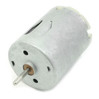 DC 9V 20000RPM Rotary Speed Cylinder Shape Magnetic Motor, Silver Gray