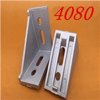 5pcs 4080 corner fitting angle aluminum 40 x 80 connector bracket fastener match 40 industrial aluminum profile