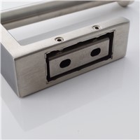 MTTUZK SU304 stainless steel brushed paper holder Square fixed Roll paper holder without cover paper rack Toilet accessories K08