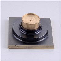 European Copper Antique High Quality Floor Drains Filter Covers Deodorant Core Floor Drain Strainers Bronze Wholesale Or Retail