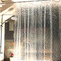 1.8*1.8m Waterproof 3D Bath Curtain Thickened Bathroom Bath Shower Curtain Bath Screen
