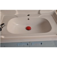 New Style  Color Ceramic Push Down Pop-Up  Drain Polished Chrome Bathroom Accessory with Overflow