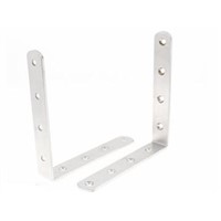 Stainless Steel Shelf Support 90 Degree Angle Bracket 150 x 150mm 2pcs