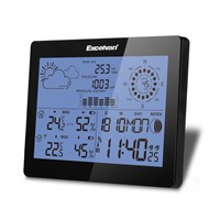 EXCELVAN Wireless Weather Station with Wind Speed &amp; Rain, Temperature, Humidity, Barometer, Moon Phase