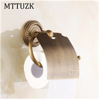 MTTUZK Antique bronze/Gold Finish brass Toilet Paper Holder,Roll Holder, Paper towel holder,toilet paper box toilet accessories