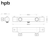 HPB High Quality Wall Mounted Thermostatic Handheld Bidet Faucet Brass Bathroom Mop&amp;amp;amp;Toilet Cleaning Spray Faucet HP7010