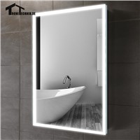 UK Shipping 60x80cm ILLUMINATED bath mirror in bathroom LED piegel badkamer GLASS Bathroom mirror Wall IP44 E102N90-240v