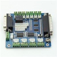 Board Interface Adapter For Stepper Motor + USB DB25 Cable 5 Axis CNC Breakout  -Y122