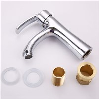 Bathroom Faucet Water Tap Cold And Hot Love Handle Bottom horizontal Bathroom Sink Faucet Basin Faucet