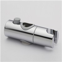 ABS Chrome Shower Head Rail Slider Holder Adjustable Riser Bracket rack Slide Bar Bathroom Faucet Accessories