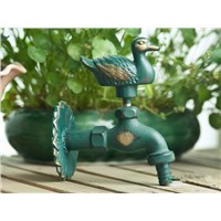 MTTUZK outdoor garden faucet animal shape Bibcock antique brass ducks tap for washing mop/Garden watering Animal faucet