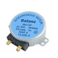AC 30V 50/60Hz 5/6R/MIN Turntable Synchronous Motor for Microwave Oven