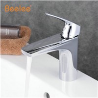 Beelee 1 set Bathroom faucet torneira Mixer Tap Single Lever Cold And Hot Water Tap Brass Body Material BL1051