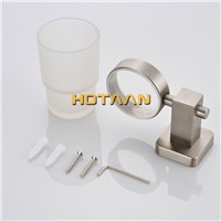 New Arrival SUS304 Stainless steel Tumbler Holder Cup &amp;amp;amp; Tumbler Holders Toothbrush Holder Bathroom Accessories Banheiro YT-13497