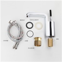 new high quality bathroom hot and cold basin faucet sink mixer single lever hot and cold sink tap with unique design