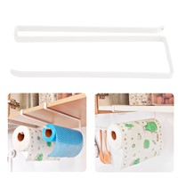 Kitchen Paper Holder Hanging Tissue Towel Rack Paper Holder Kitchen Cabinet Storage Rack Paper Shelf Hanging Holder