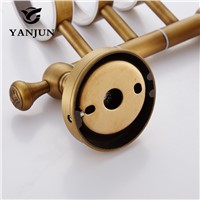 Yanjun Three Cup Holders Wall Mounted Toothbrush Cup Holder  Bathroom Accessories Activities Cup Holder  YJ-7963