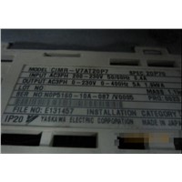 Inverter   CIMR-V7AT20P7 0.75KW 220V  , Used  one , 90% appearance new  ,  3 months warranty , fastly shipping