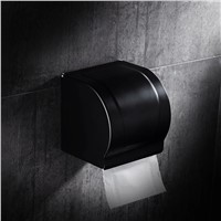 Black orb paper box bathroom paper rack holder black brass paper shelf holder tissue box bathroom hardware accessories SY8816