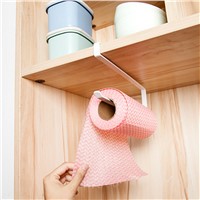 New Arrival Paper Hanger Sink Roll Towel Space Save Holder Organizer Rack Bathroom Roll Paper Shelf Hanging Door Hook