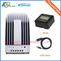 With MT50 remote meter and USB solar charger controller 40A Tracer4215BN