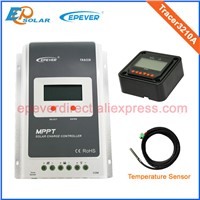 solar charger controller 30A Tracer3210A with two colors MT50 remote meter Max Pv Input 100v