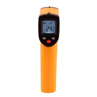 New Hot Laser LCD Digital IR Infrared Thermometer GM320 Temperature Meter Gun Point -50~380 Degree Non-Contact Thermometer T0.1