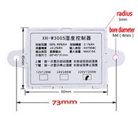 220V 12V 24V Digital Humidity Controller instrument Humidity control Switch hygrostat Hygrometer SHT20 Humidity sensor