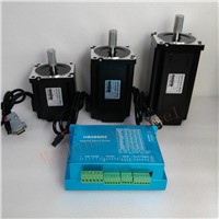 Cheap China NEMA34 4.5Nm CNC Closed Loop Stepper Drive&amp;Motor AC60V HBS860H+86HBS45 for X-Y tables