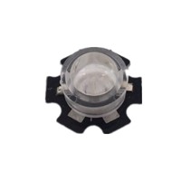 20 pcs/lot 13mm LED mini Lens 45 60 90 100 Degree Needn&#39;t Holder 1W 3W synthetical IR LED Power lenses Reflector Collimator