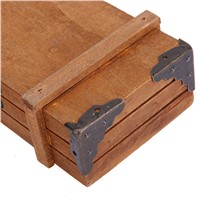 12pcs Antique Metal Decorative Protective Corners With 24 Screw Jewelry Wine Gift Box DIY Wooden Corner Protector Guard 30x30mm