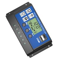 1pcs 12V/24V LCD Solar Panel Controller Regulator Charge Battery Protection, 10A