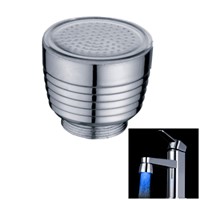 LED Light Change Faucet Shower Water Tap Temperature Sensor No Battery Water Faucet