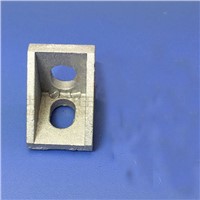 10pcs 2020 Bracket Corner Fittings angle aluminum size 17*20*20mm corner bracket fastener for EU standard 2020 aluminum profile