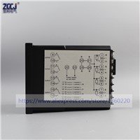 Multifuncion 4 ways PT100 temperature controller measure multi points 4 channels digital thermostat can connect with 4 sensors