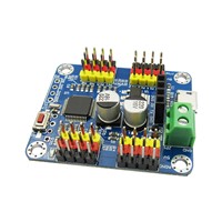 16 servo control board, DC stepper motor, serial port, Bluetooth, wireless IIC, upper computer module, wireless