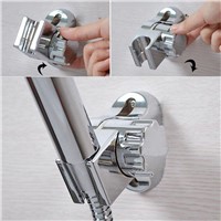 1pc Adjustable Bathroom Shower Head Holder Silver Bath Shower Head Stand Wall Mounted Bracket Bathroom Tools Accessories Mayitr