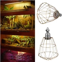 E27 Heat Infrared Lamp Shade Chandelier Led Bulb Holder Shade Cover Reptile Pet Lampshade Wire DIY America Light Cage